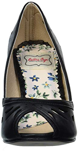 Bettie Page Black Vintage Retro Pumps - 11 US