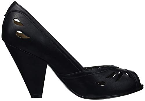 Bettie Page Black Vintage Retro Pumps - 11 US