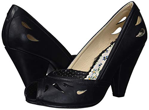 Bettie Page Black Vintage Retro Pumps - 11 US