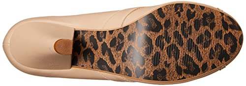 Bettie Page Women's BP403-HARLEY Pump, Nude, 9