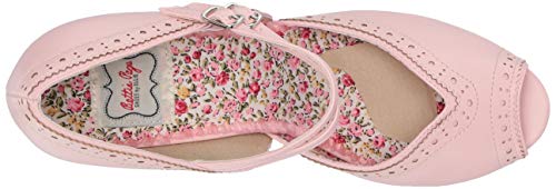 Bettie Page BP403-NELLIE Pump, pnk, 11 M US