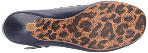 Bettie Page Navy Spectator Pumps, 7M