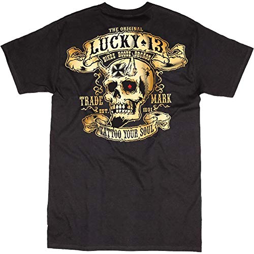 Lucky 13 Booze Bikes Broads Tee XL