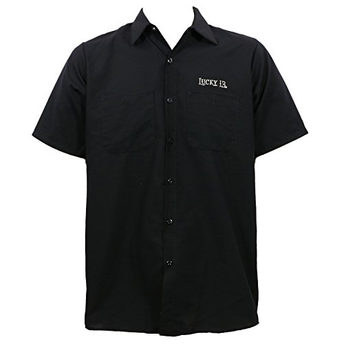 Lucky 13 Men's Dead Skull Workshirt XL