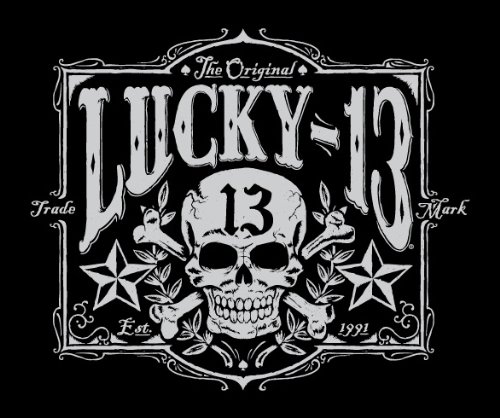 Lucky 13 Skull & Nautical Stars Work Shirt