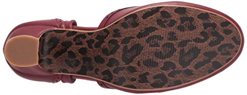 Bettie Page Women's Vintage Style Pump, Burgundy