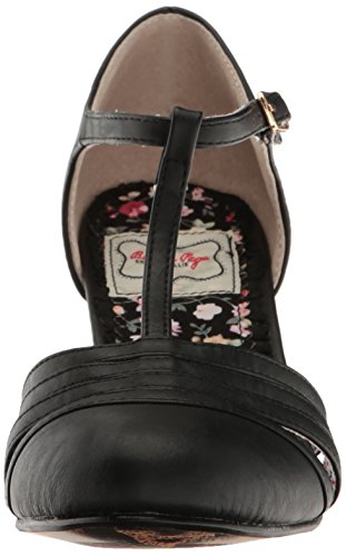 Bettie Page Lucy Black Spectator Pump, Size 10