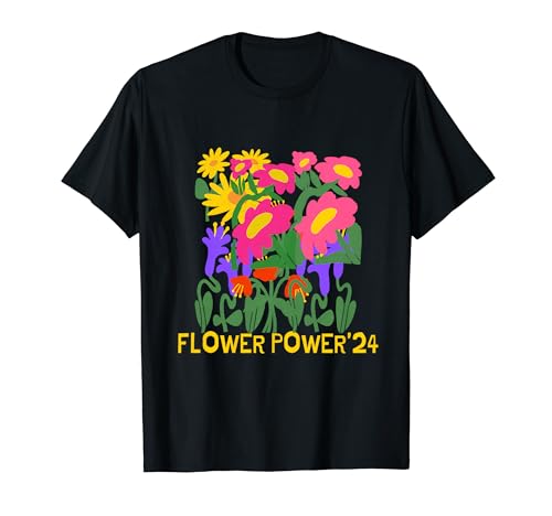 Flower Power Yoga T-Shirt for Comfort