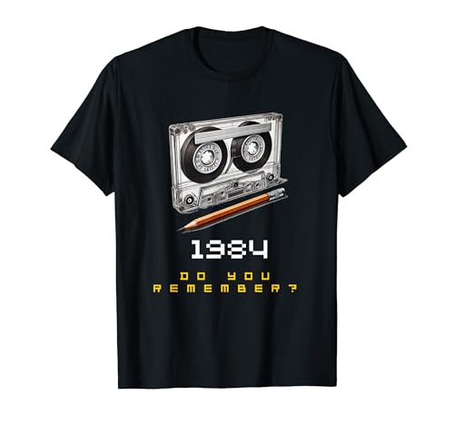 Retro 80s Cassette Tape Music T-Shirt
