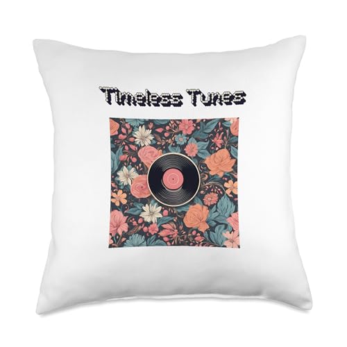 Timeless Tunes Yoga Throw Pillow