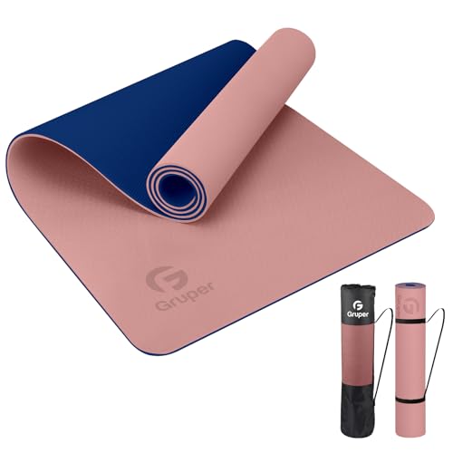 Eco-Friendly Non-Slip Yoga Mat with Strap