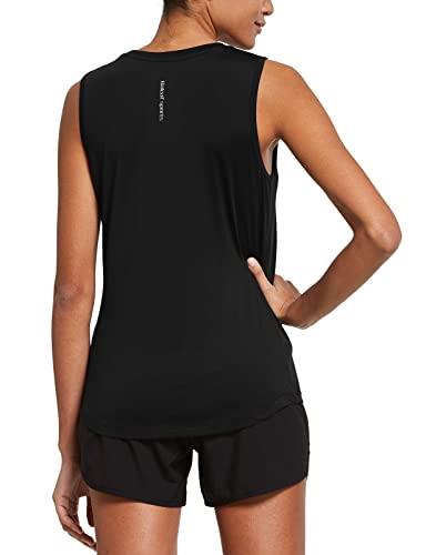 BALEAF Women's Black Yoga Tank - Size M