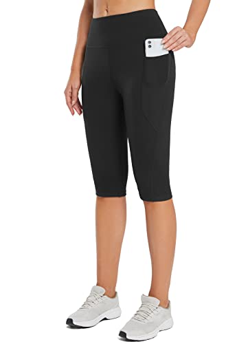 BALEAF Women's High Waisted Yoga Leggings with Pockets