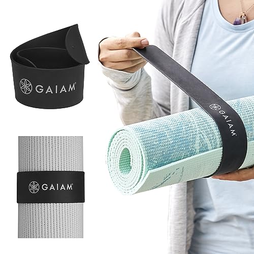 Gaiam Yoga Mat Strap: Securely Roll Your Mat
