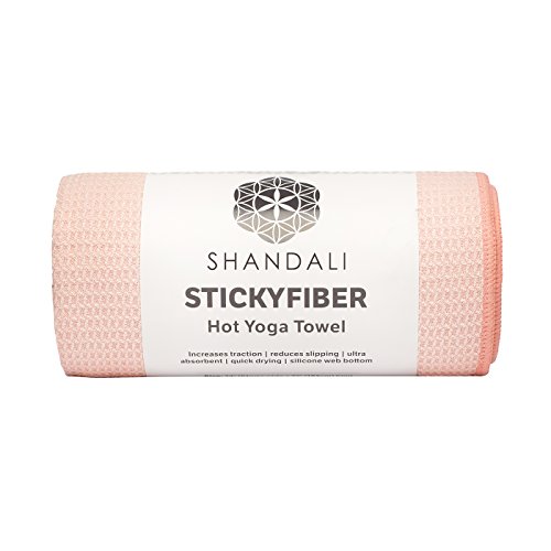 Sakura Pink Hot Yoga Towel - Mat-Sized, Absorbent