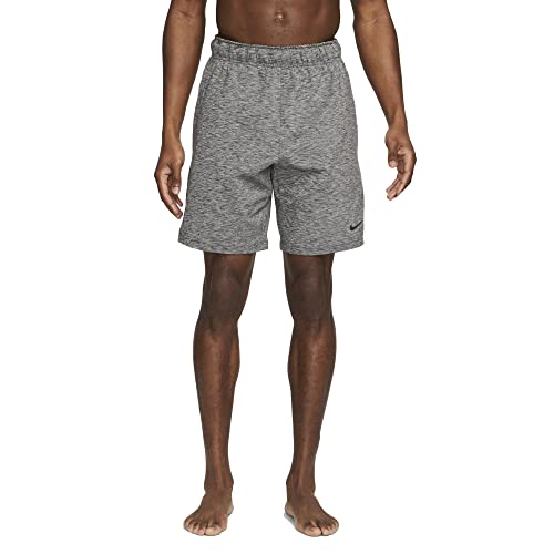 Nike Dri-FIT Men's Yoga Shorts in Black/Heather