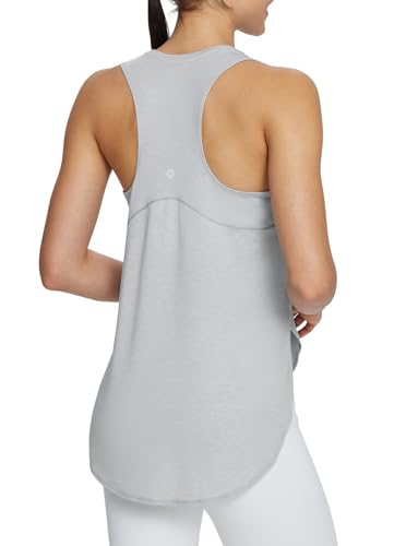 Women's Loose Fit Racerback Tank Tops for Yoga
