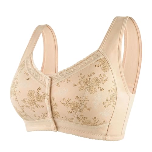 Women's Full Coverage Padded Sports Bras - Beige