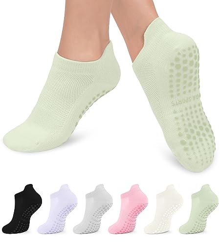 Women's Grip Pilates Socks for Yoga, Ballet Barefoot