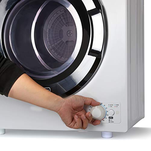 BLACK+DECKER BCED37 Compact Dryer, Small, 4 Modes, White