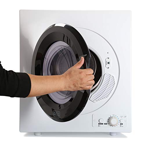 BLACK+DECKER BCED37 Compact Dryer, Small, 4 Modes, White