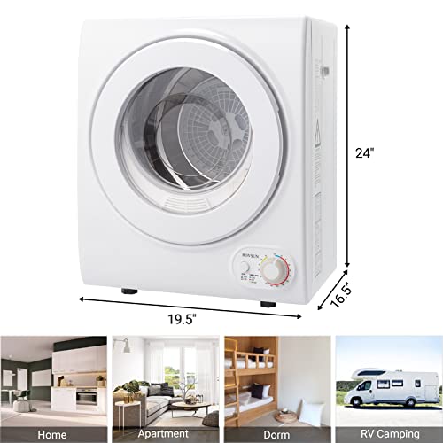 ROVSUN Portable Tumble Dryer for Apartment, Dorm
