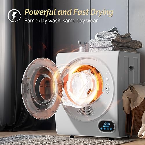 ROVSUN Portable Front Load Electric Dryer - 1.5 cu.ft