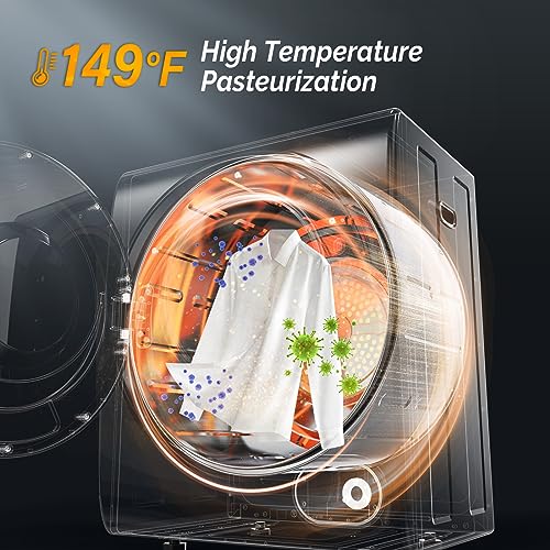 ROVSUN Portable Front Load Electric Dryer - 1.5 cu.ft