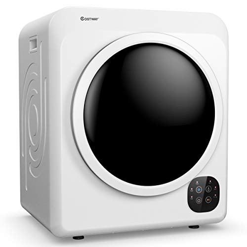 COSTWAY 1700W Compact Electric Clothes Dryer, 13.2 lbs