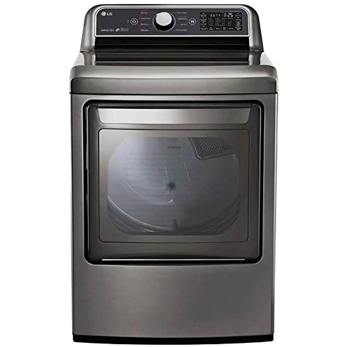 Large Capacity Smart Electric Dryer with EasyLoad™ Door