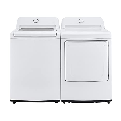 LG Large Capacity Top-Load Washer with TurboDrum - White