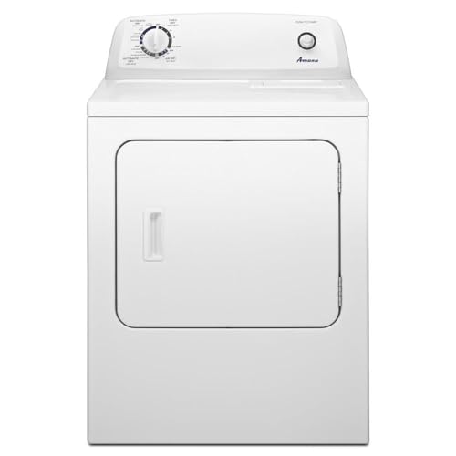 White Gas Dryer with 7.0 cu. ft. Capacity