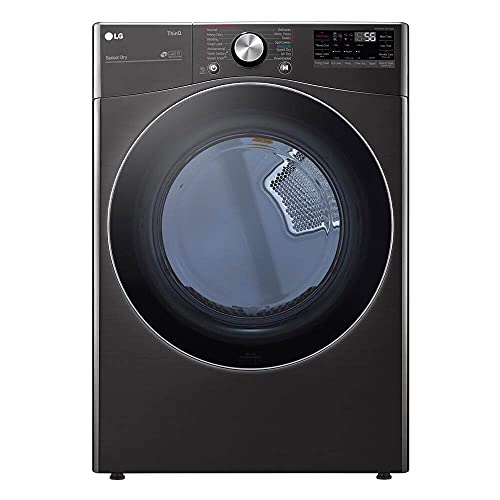 LG 7.4 Cu. Ft. Black Steel Smart Gas Dryer