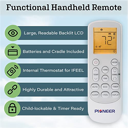 PIONEER Diamante Mini-Split Air Conditioner Inverter Heat Pump