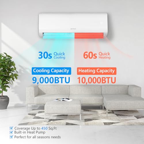ROVSUN 9000BTU Wifi Mini Split AC/Heater 19SEER