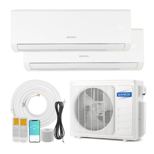 ROVSUN 2 Zone Ductless Mini Split AC/Heater