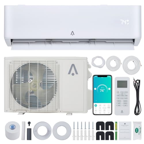 24,000 BTU Split AC/Heating System 23 SEER, Wall Mount