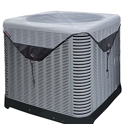 Universal Outdoor AC Mesh Cover, White, 32"x32