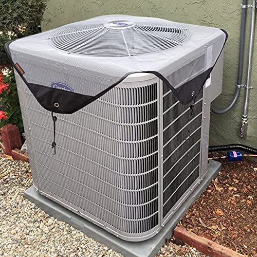 Universal Outdoor AC Mesh Cover, White, 32"x32
