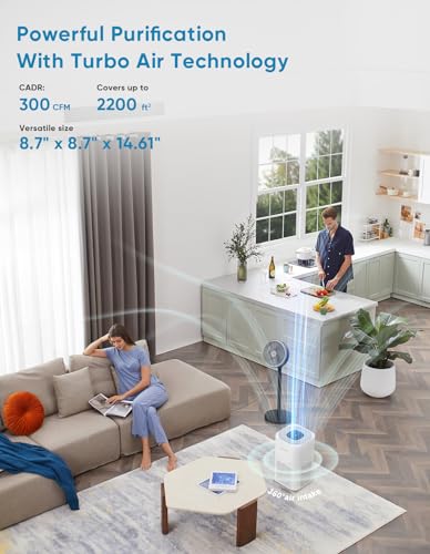 Dayette HEPA Air Purifier for Large Home Rooms