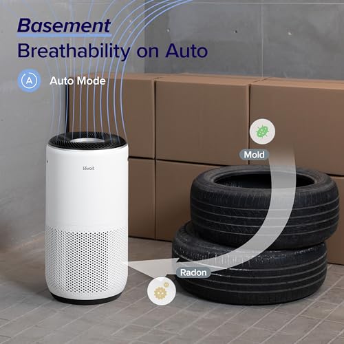 LEVOIT Air Purifier: Large Room, WiFi, Auto Mode