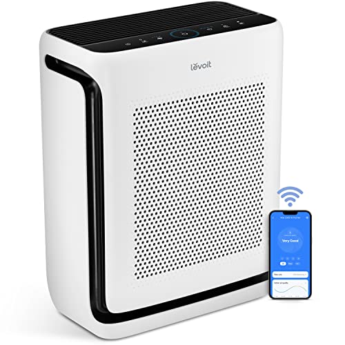 LEVOIT Large Room Air Purifier with WiFi, HEPA