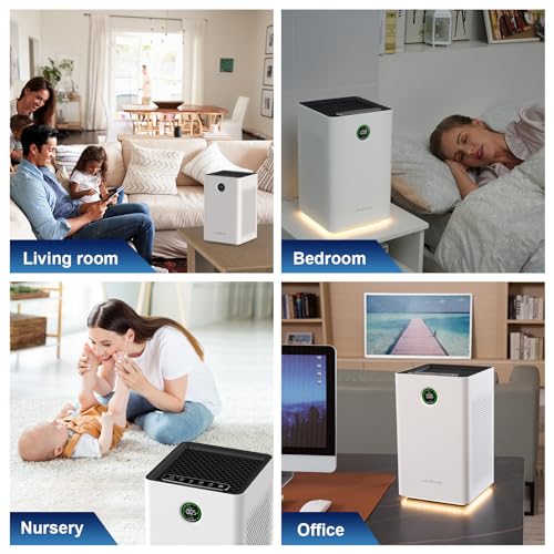 Jafända Large Room Air Purifier True HEPA 13