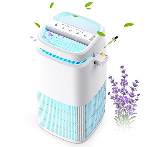 POMORON 4-in-1 Air Purifier with HEPA Filter & UV