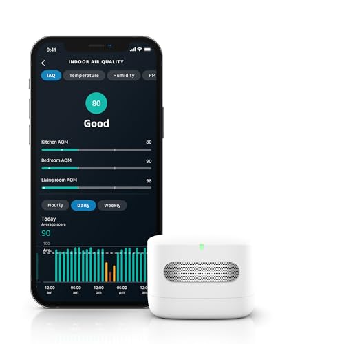 Smart Air Quality Monitor for Kitchen, Alexa Compatible