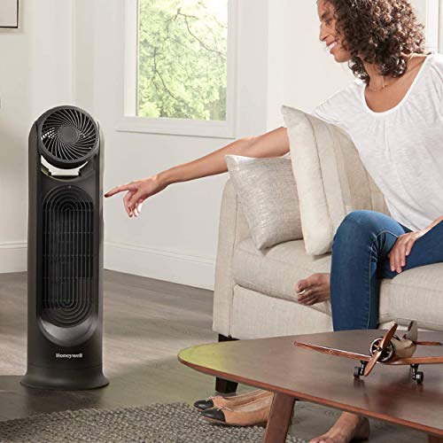 Honeywell TurboForce Tower Fan with 6 Speeds - Black