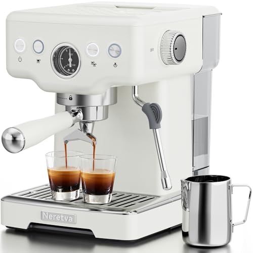 Neretva 15 Bar Espresso Machine with Milk Frother