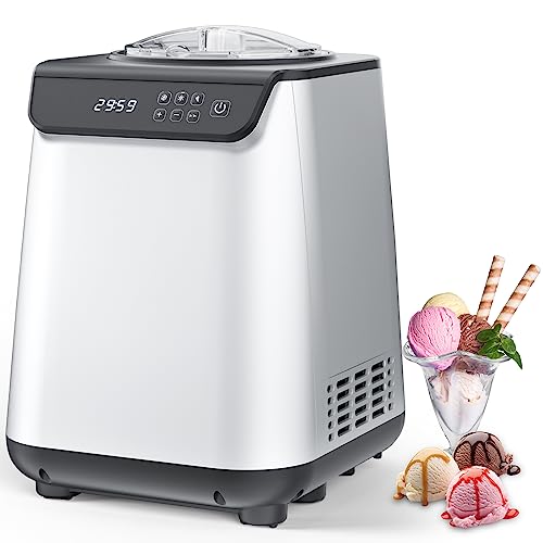 COWSAR 1.3 Quart Ice Cream Maker with Compressor