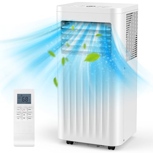 COWSAR Portable Air Conditioner 10000 BTU, Dehumidifier, Fan