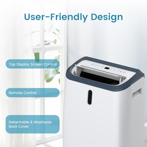 COWSAR 14000 BTU 4-IN-1 Portable Air Conditioner